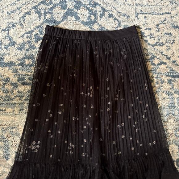 Anthropologie Luciana Tiered Tulle Maxi Skirt - Picture 5 of 9
